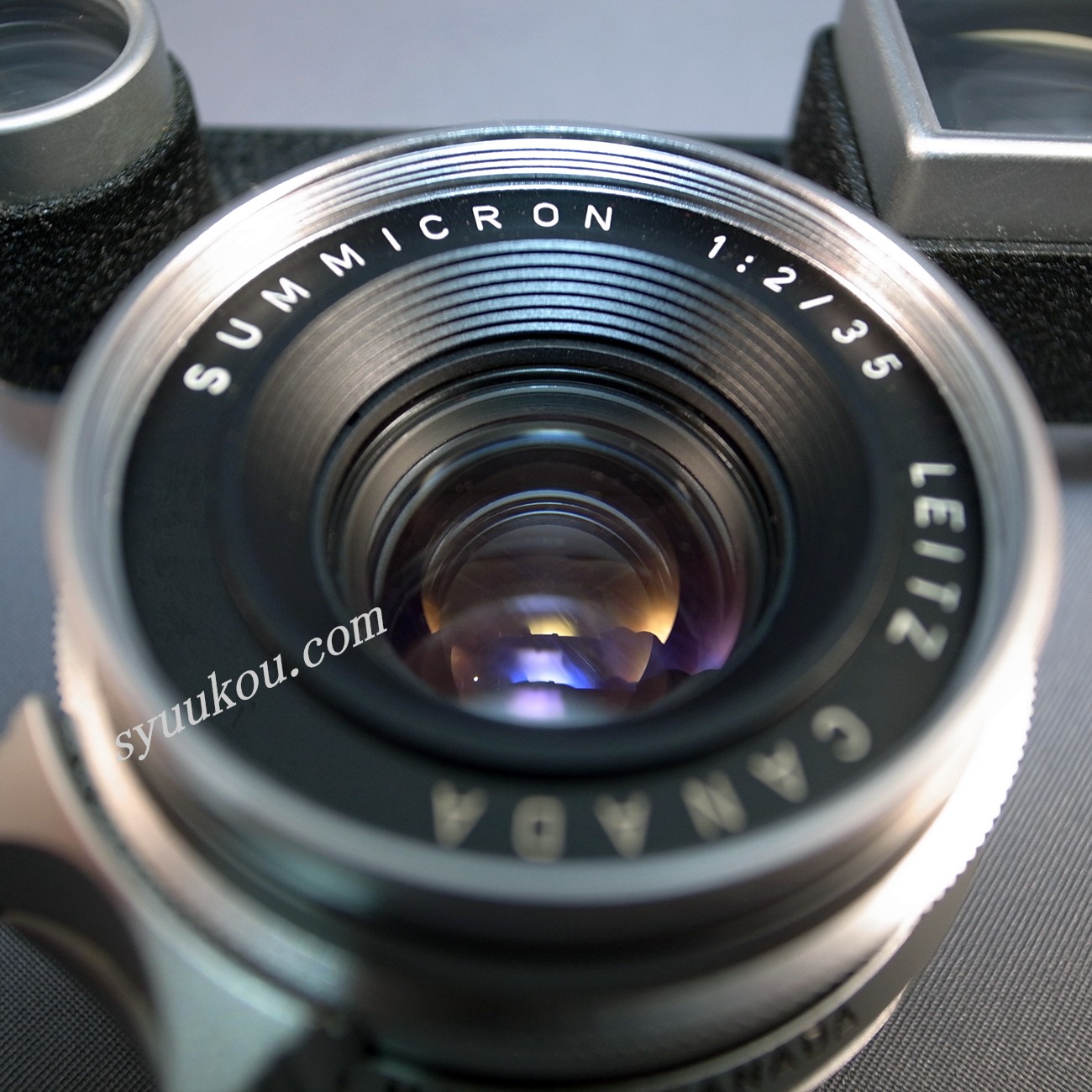 ズミクロン 35mm／F2，0 メガネ付き