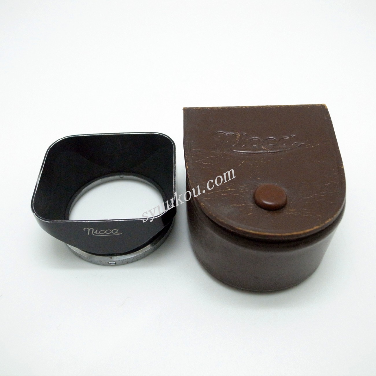NICCA／ニッカ 50mm用純正フード（純正ケース付