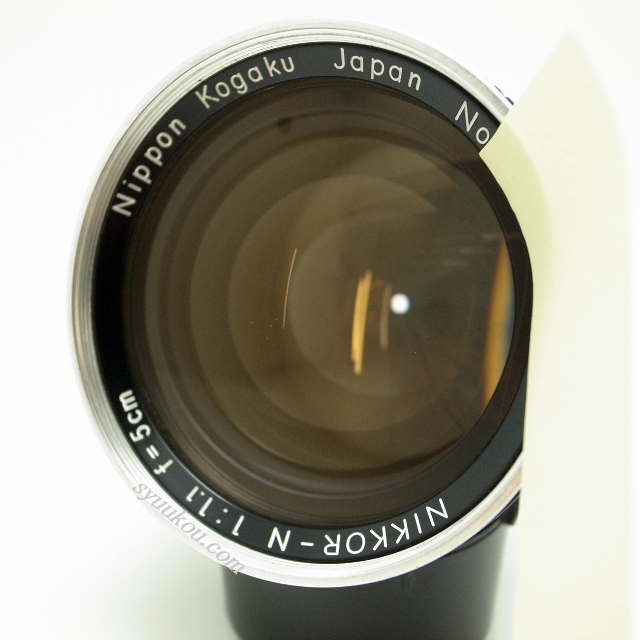 Nikon 50mmF1.1(外爪) S型用レンズ Nikon／ニコン（S） 50mm／F1，1 外爪 | NIKON