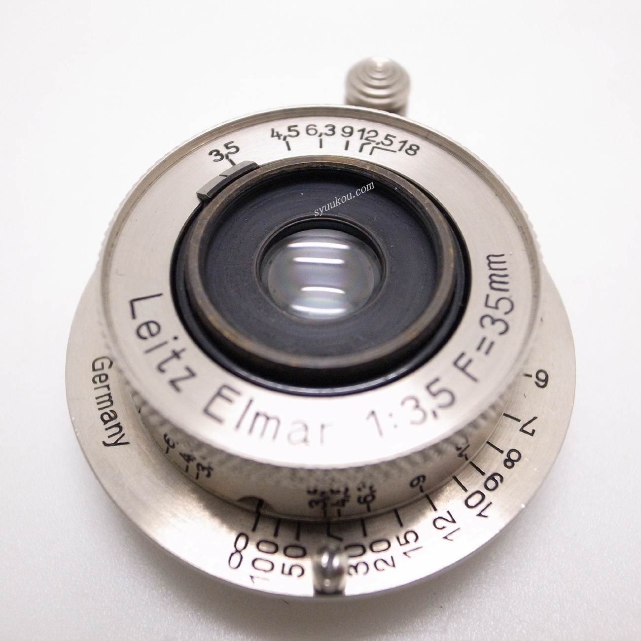 LEICA - Leica Elmar 5cm F3.5  ニッケルエルマー Elmar 5cm (50mm) f3.5 1st (第1世代) | ライカカタログ