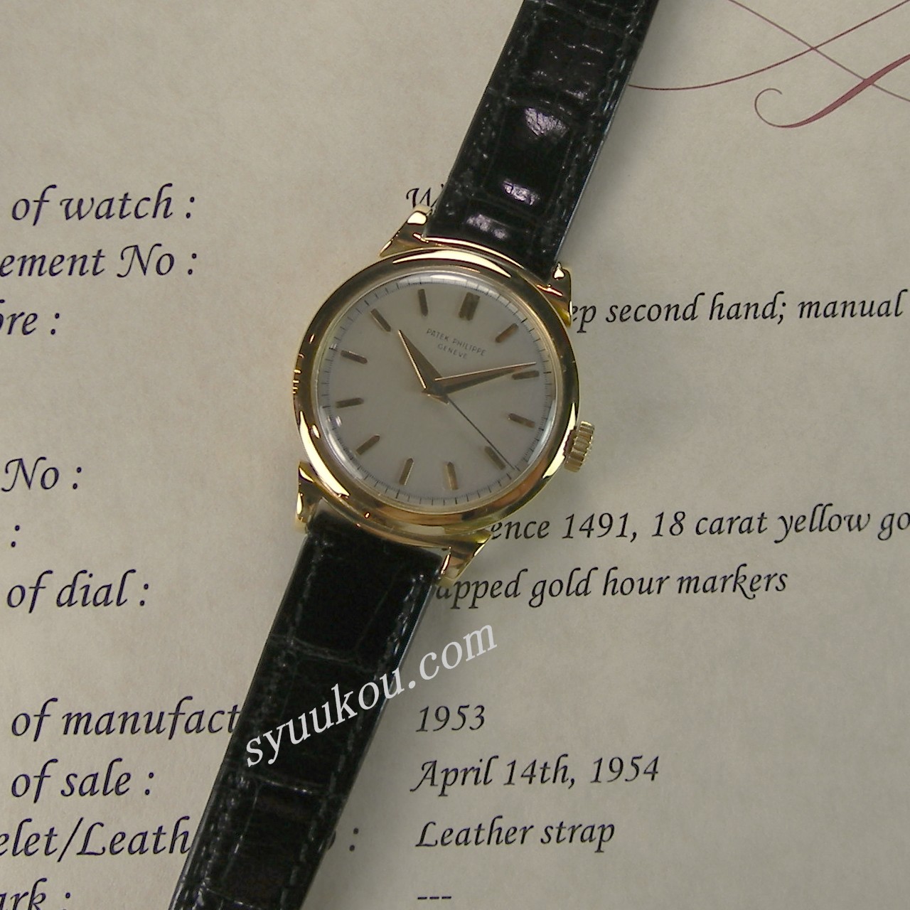 Patek Philippe 時計ケース ダークウッド アクアノート・ルーチェ《レインボー》ミニットリピーター, ハイ