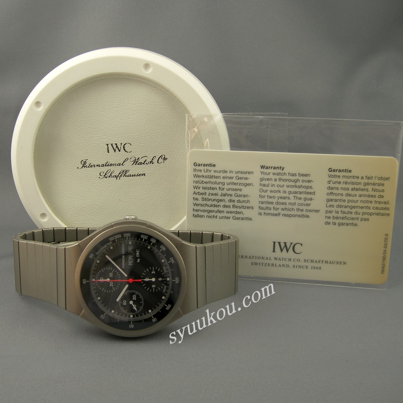 ポルシェデザイン チタンニウム製クロノグラフ | IWC | 時計 | 秀光