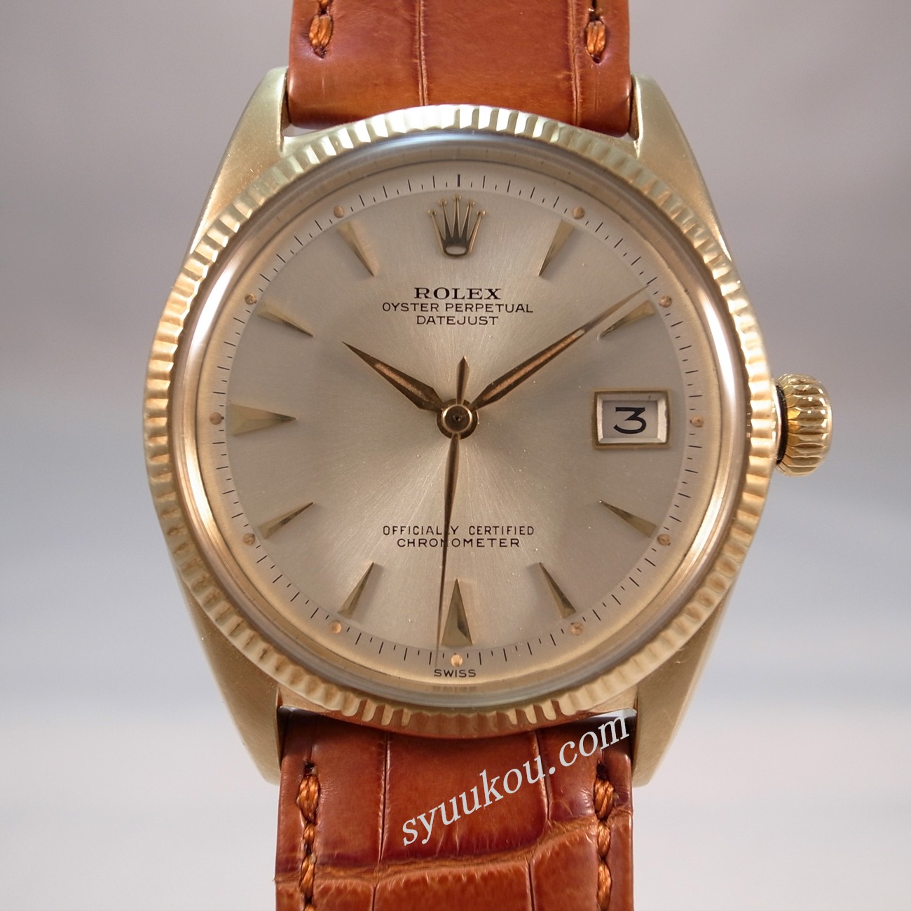 Ref．6305 ビックバブル K14YG製ケースモデル | ROLEX