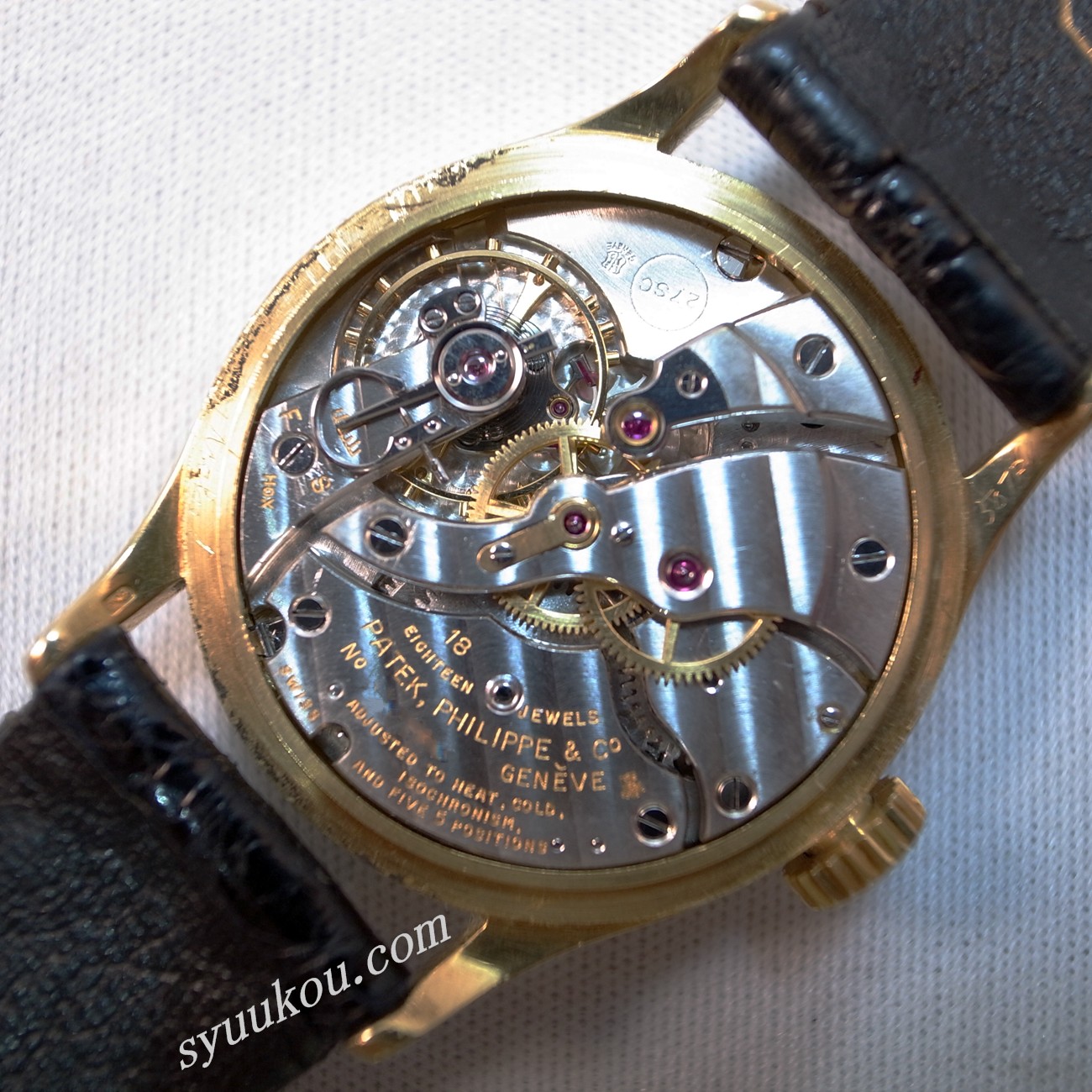 カラトラバ Ref．2457 YG製ブレゲ数字ダイヤル