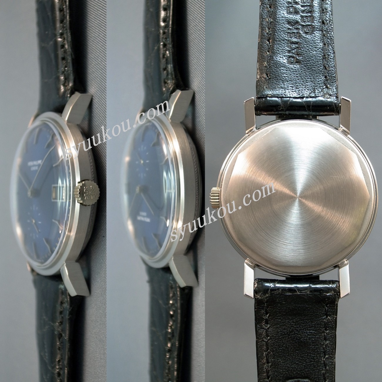 カラトラバ Ref．3445 WG製ブルーダイヤル | PATEK PHILIPPE