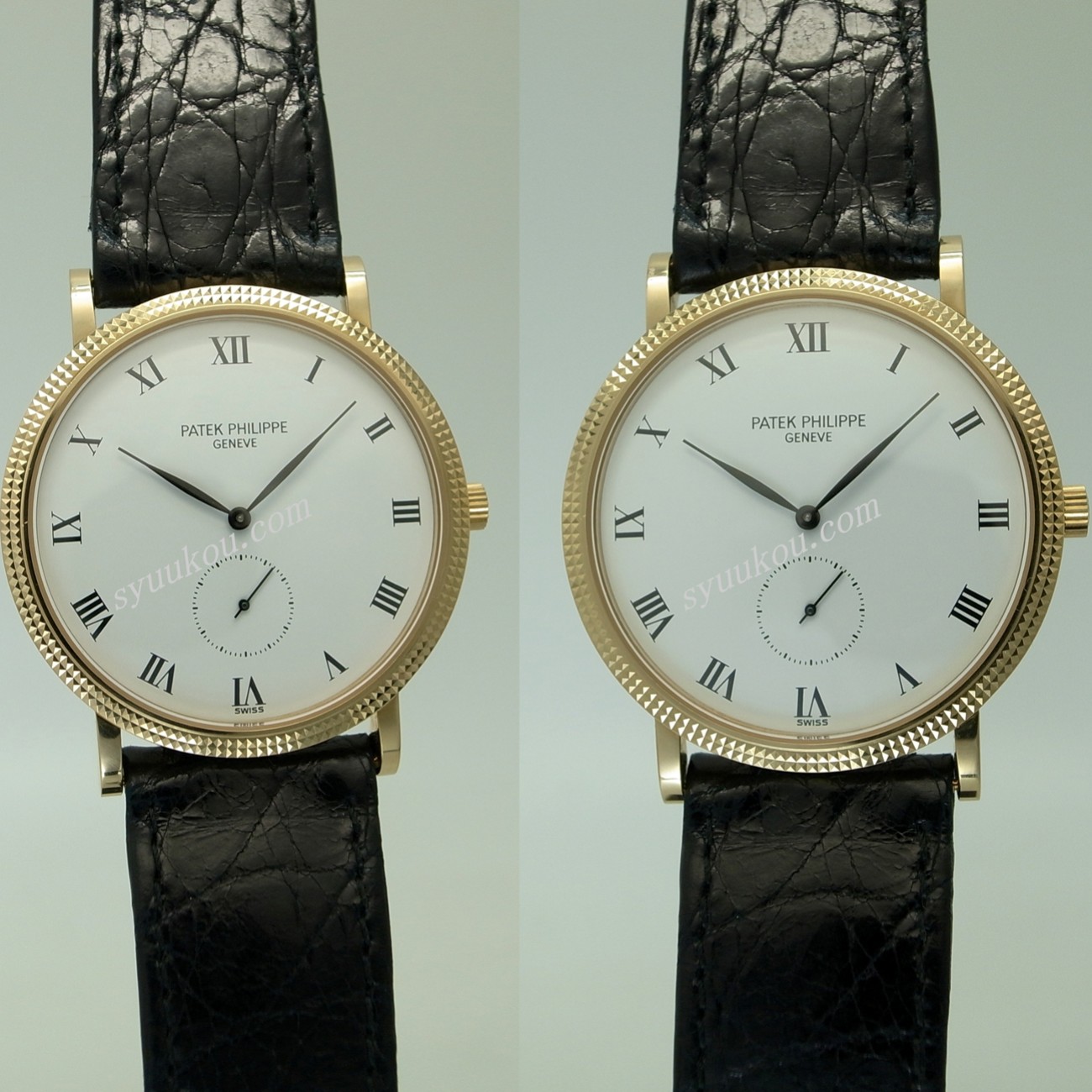 カラトラバ Ref．3919 YG製「クルー・ド・パリ」 | PATEK