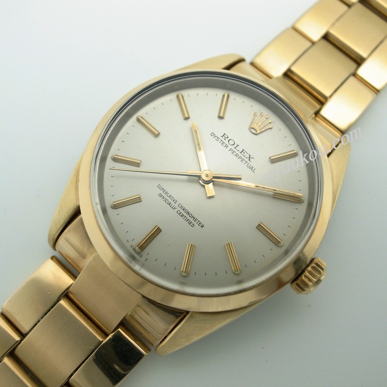 Ref．1024 オイスターパーペチュアル K14GPモデル | ROLEX