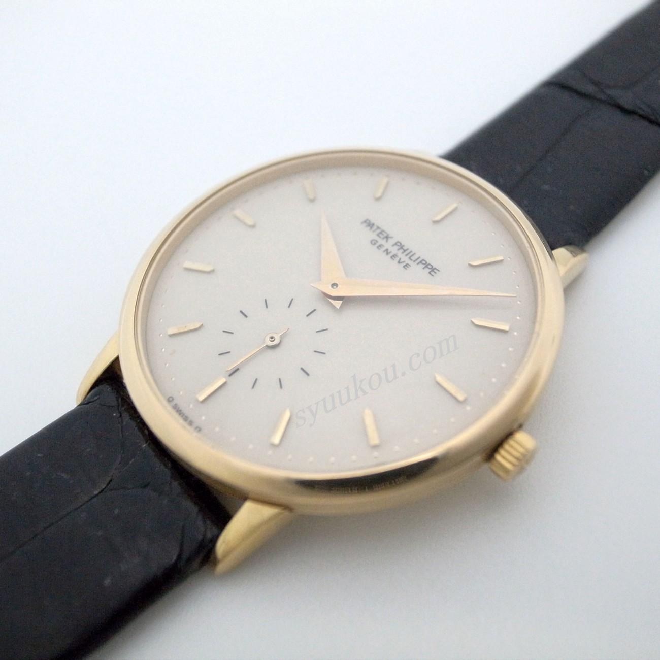 カラトラバ Ref．3893 YG製アイボリーダイヤル | PATEK