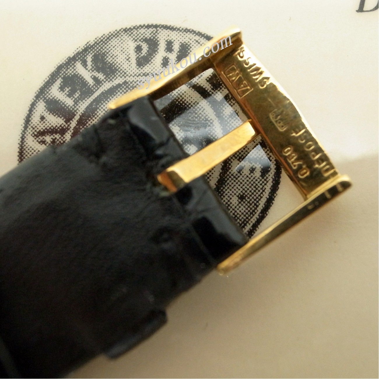 カラトラバ Ref．1578 YG製センターセコンドモデル