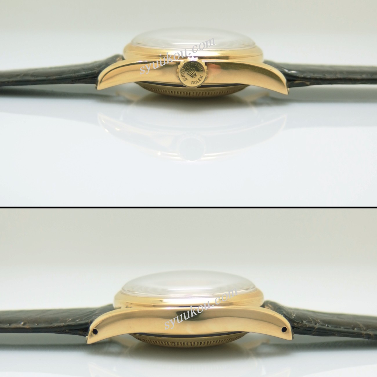 ROLEX プッシュピン ケース付き ROLEX プッシュピン ケース付き 1967年 K18金無垢 アンティーク
