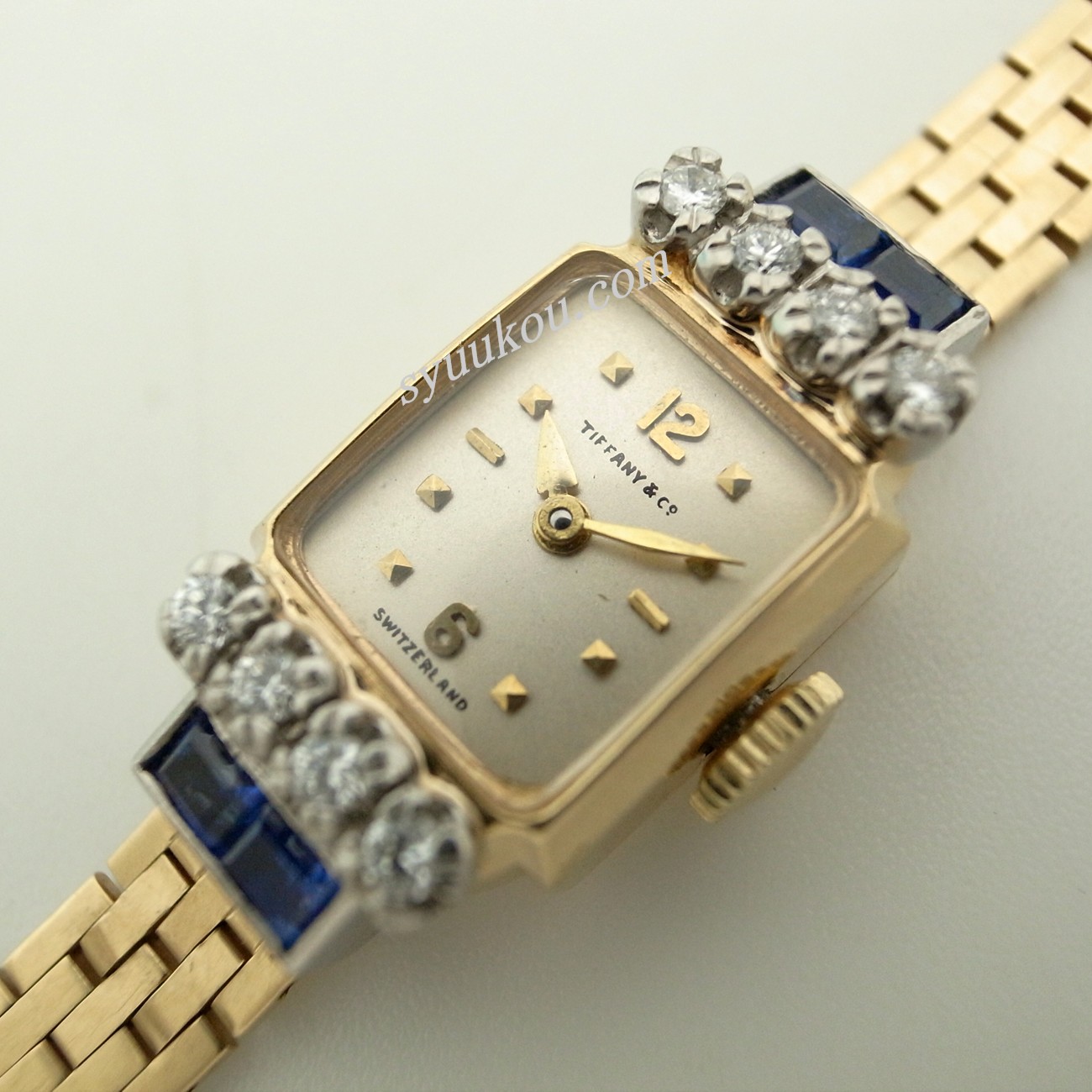 Tiffany／ティファニー byMOVADO K14YG製モデル