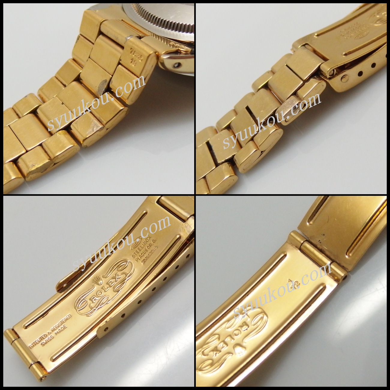 Ref．1550 オイスターデイト 珍しい金張りモデル | ROLEX