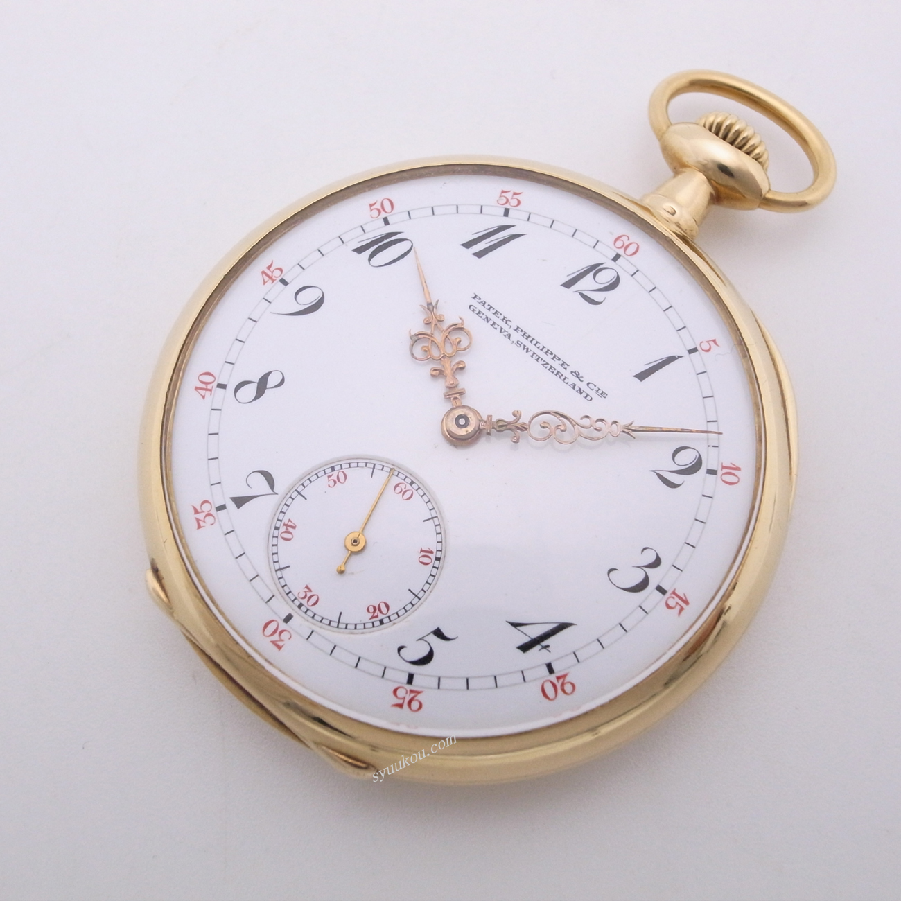 PATEK PHILIPPE オープンフェイス YG製懐中時計 | PATEK