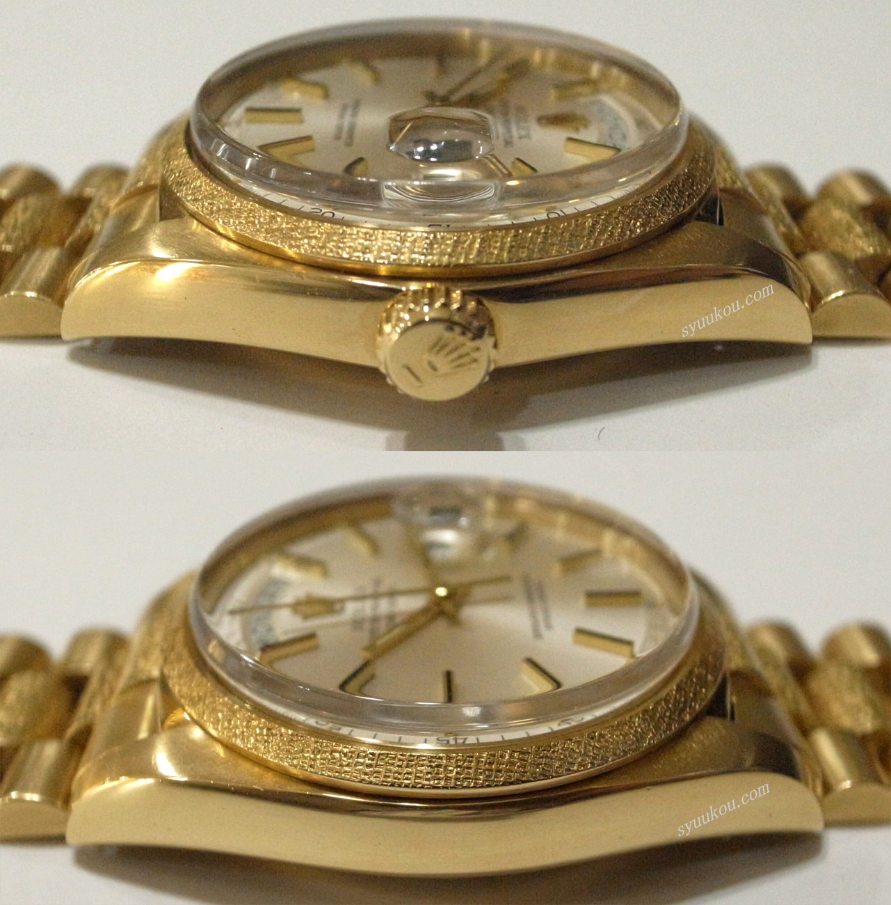 DAY－DATE Ref．1811 'フロランティーヌ'K18YG製