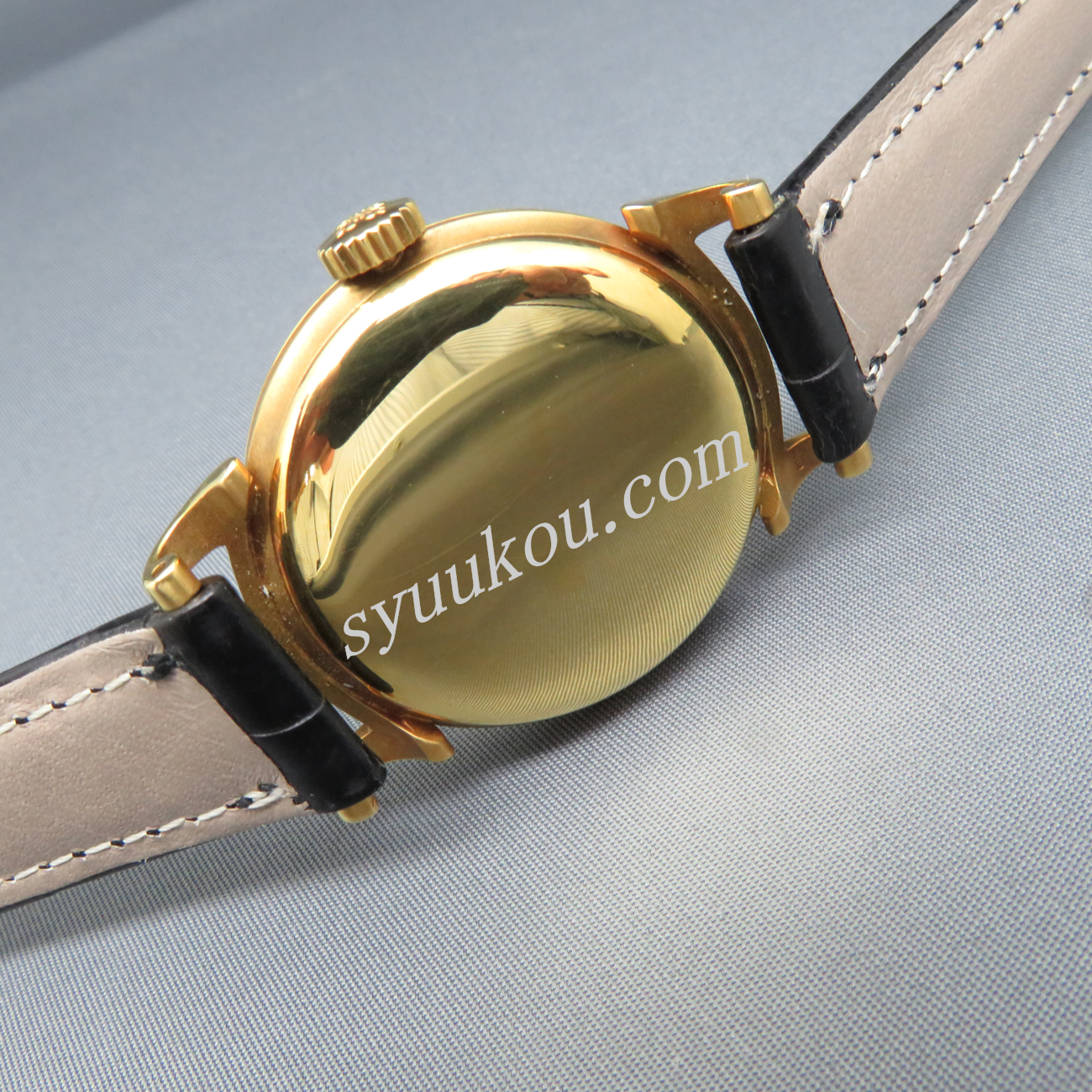 【在庫有】 カラトラバ PATEK | YG製スクロールラグケースモデル Ref.1491 時計