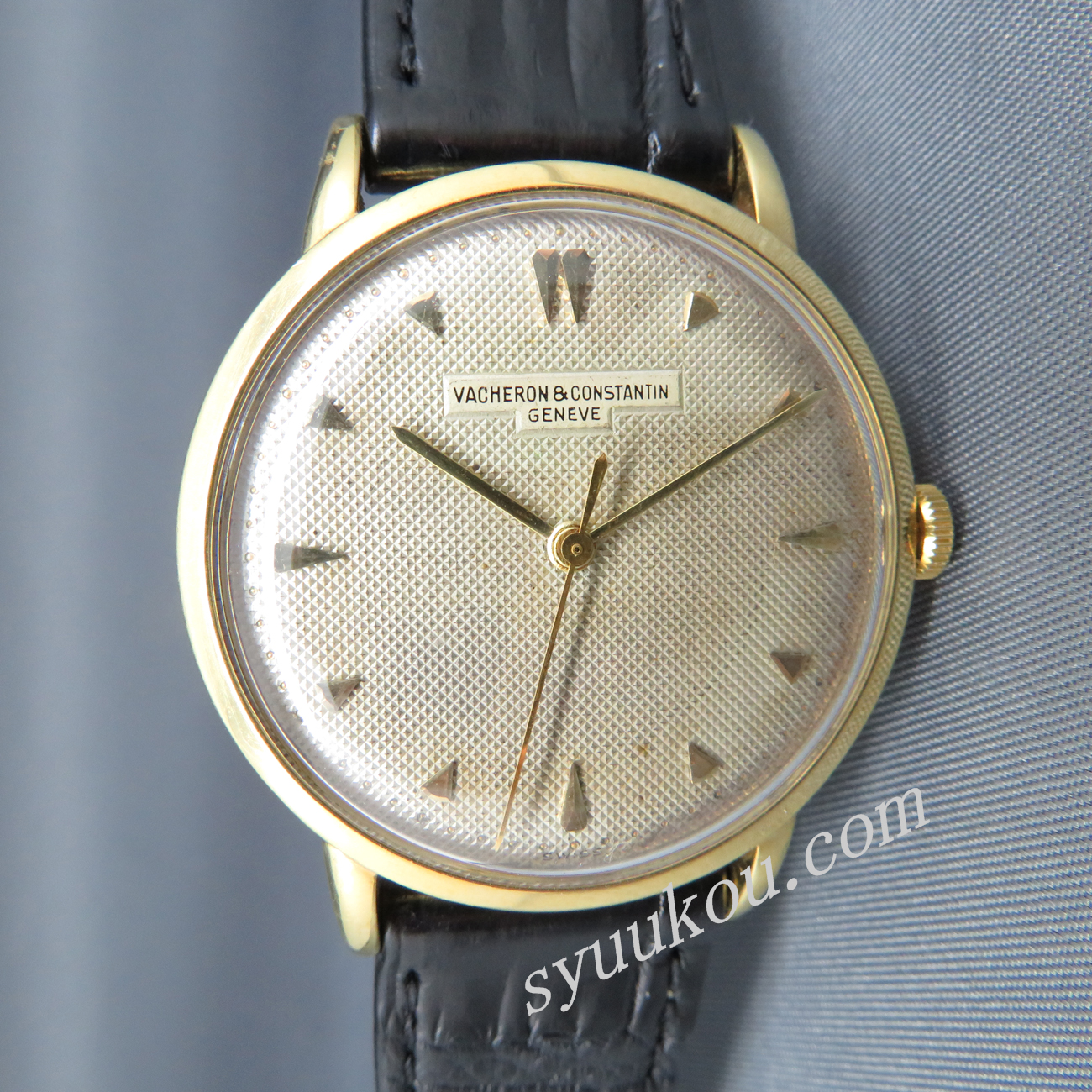 Ref.4782 ギョーシェダイヤルYG製手巻モデル | VACHERON