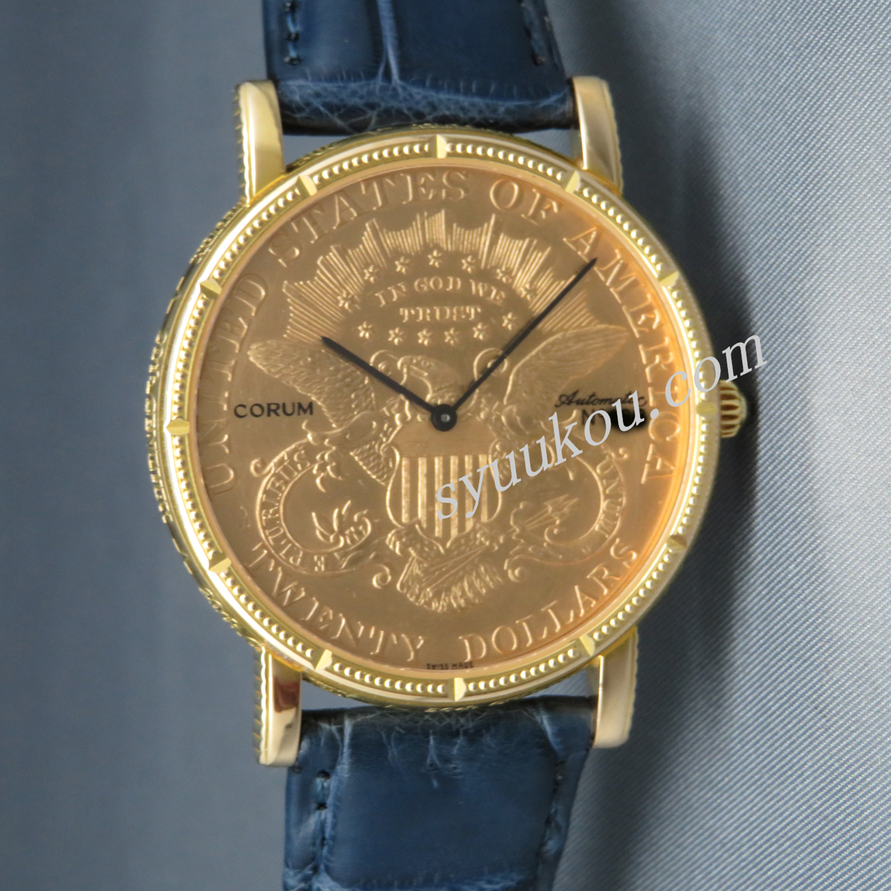 CORUM US20＄GOLD COIN F.Pベース自動巻ムーブ使用 20世紀記念モデル