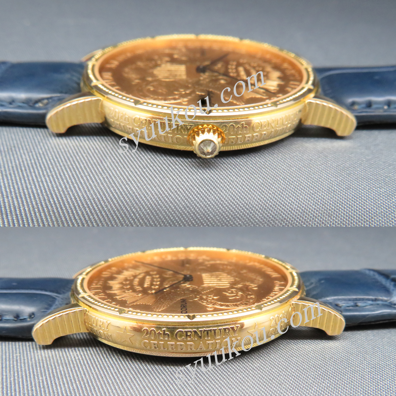 CORUM US20＄GOLD COIN F.Pベース自動巻ムーブ使用 20世紀記念モデル